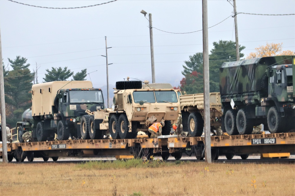 Wisconsin National Guard Soldiers complete rail training at Fort McCoy to prep for future rail op