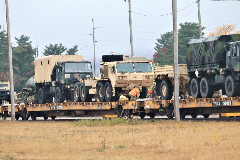 Wisconsin National Guard Soldiers complete rail training at Fort McCoy to prep for future rail op