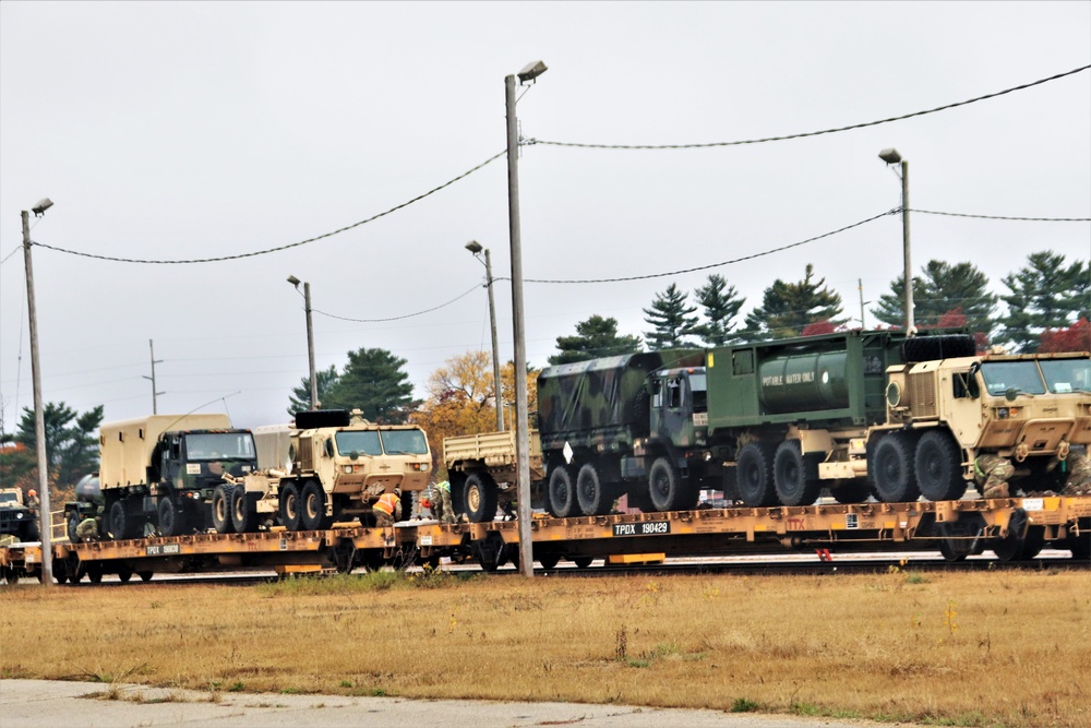 Wisconsin National Guard Soldiers complete rail training at Fort McCoy to prep for future rail op