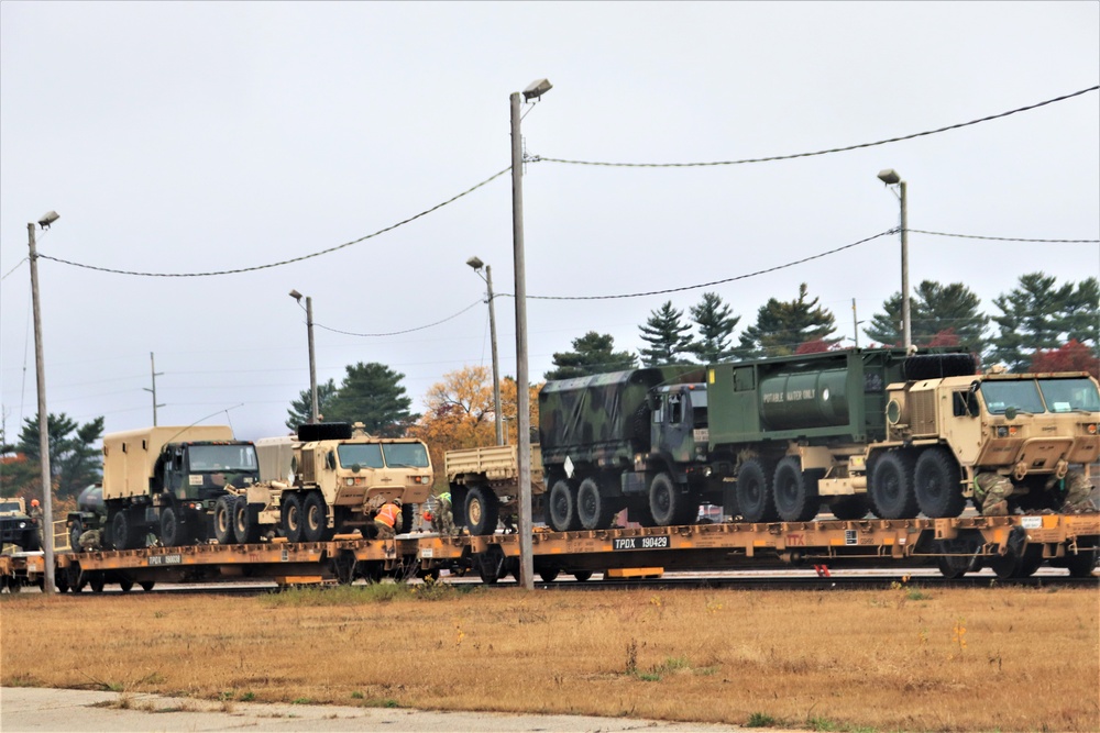 Wisconsin National Guard Soldiers complete rail training at Fort McCoy to prep for future rail op