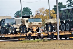 Wisconsin National Guard Soldiers complete rail training at Fort McCoy to prep for future rail op