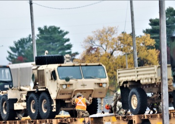 Wisconsin National Guard Soldiers complete rail training at Fort McCoy to prep for future rail op