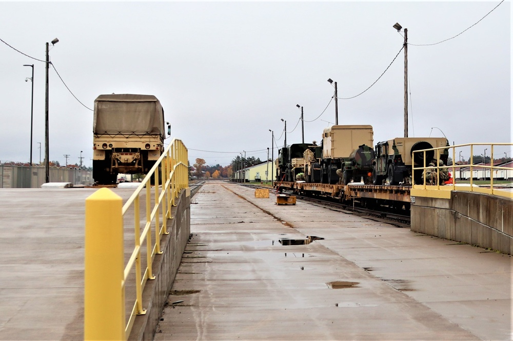 Wisconsin National Guard Soldiers complete rail training at Fort McCoy to prep for future rail op