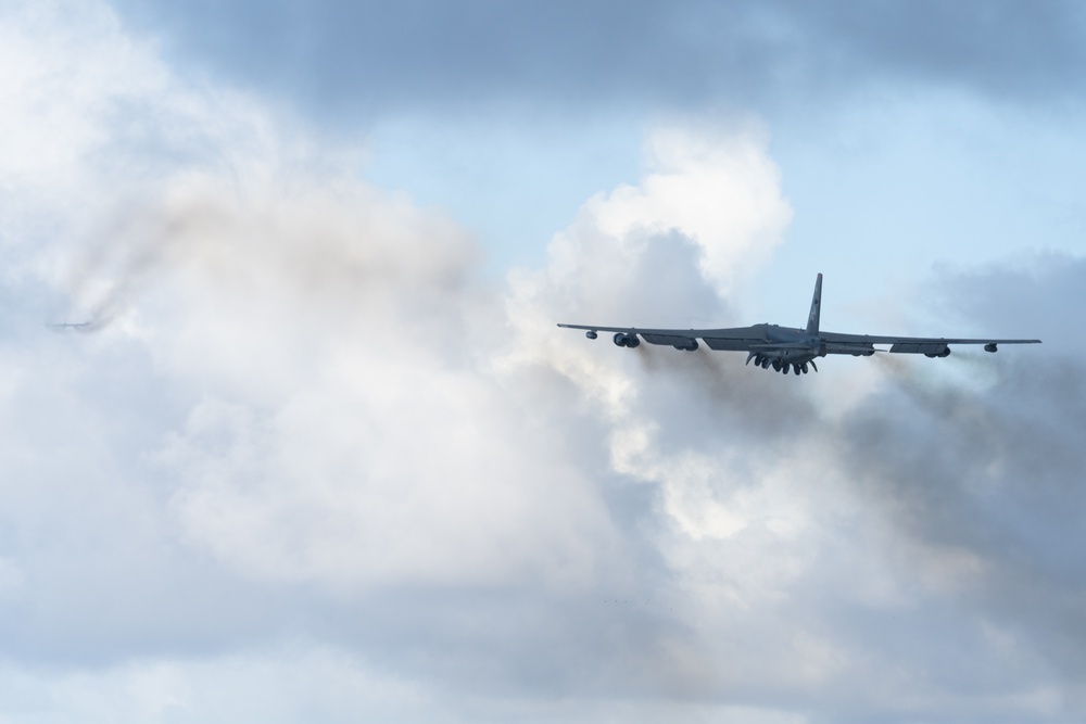 B-52 Supports PACAF Bomber Task Force Mission