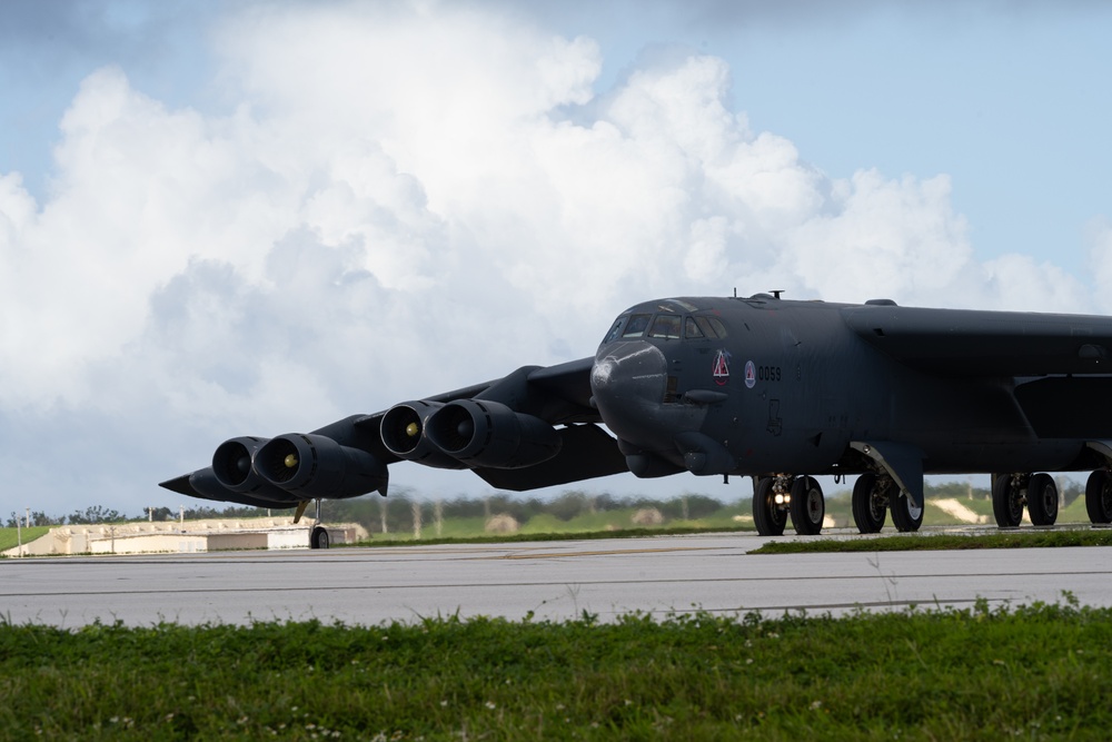 B-52 Supports PACAF Bomber Task Force Mission