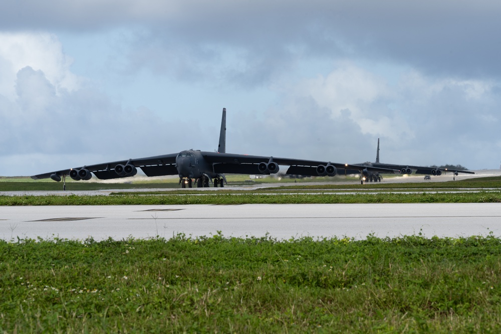 B-52 Supports PACAF Bomber Task Force Mission