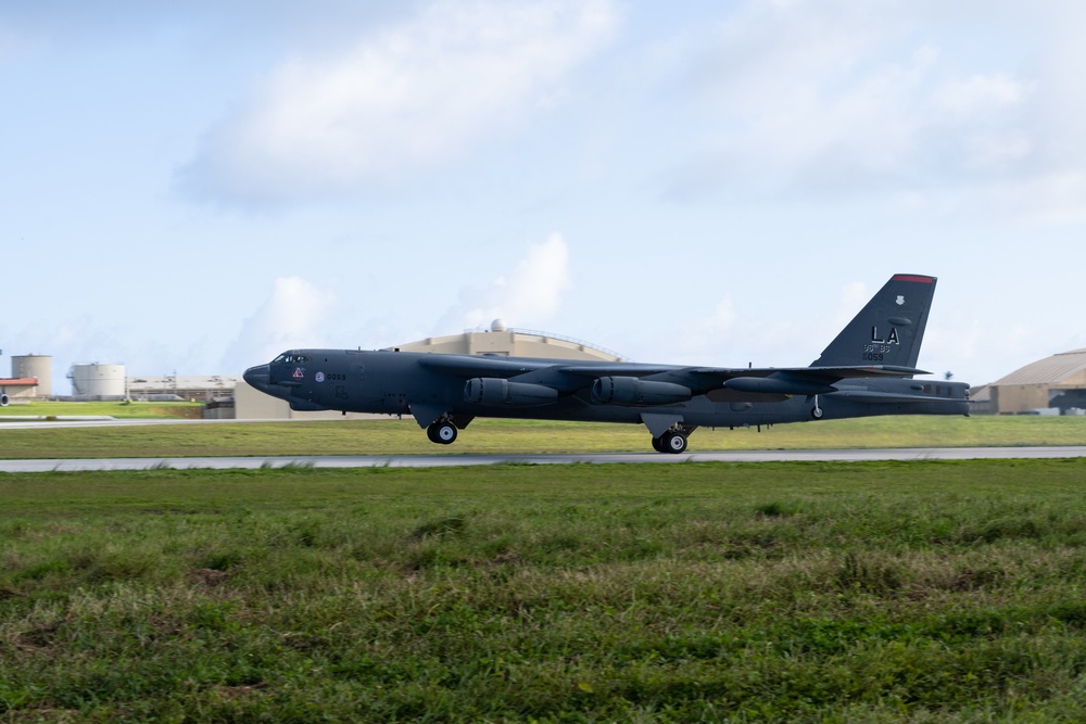 B-52 Supports PACAF Bomber Task Force Mission
