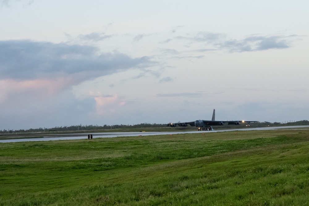 B-52 Supports PACAF Bomber Task Force Mission