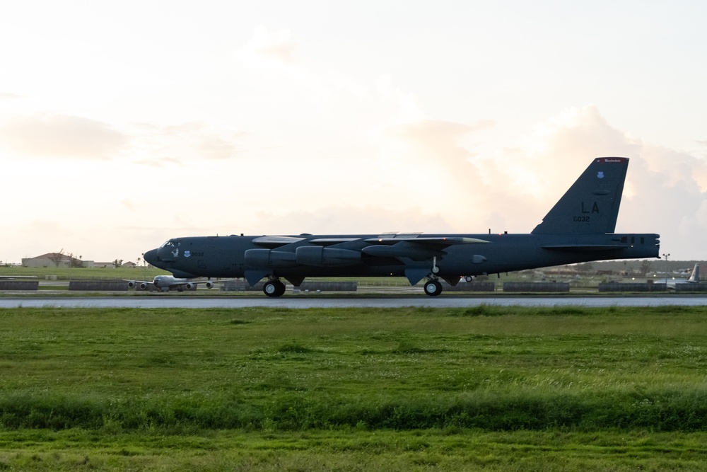 B-52 Supports PACAF Bomber Task Force Mission
