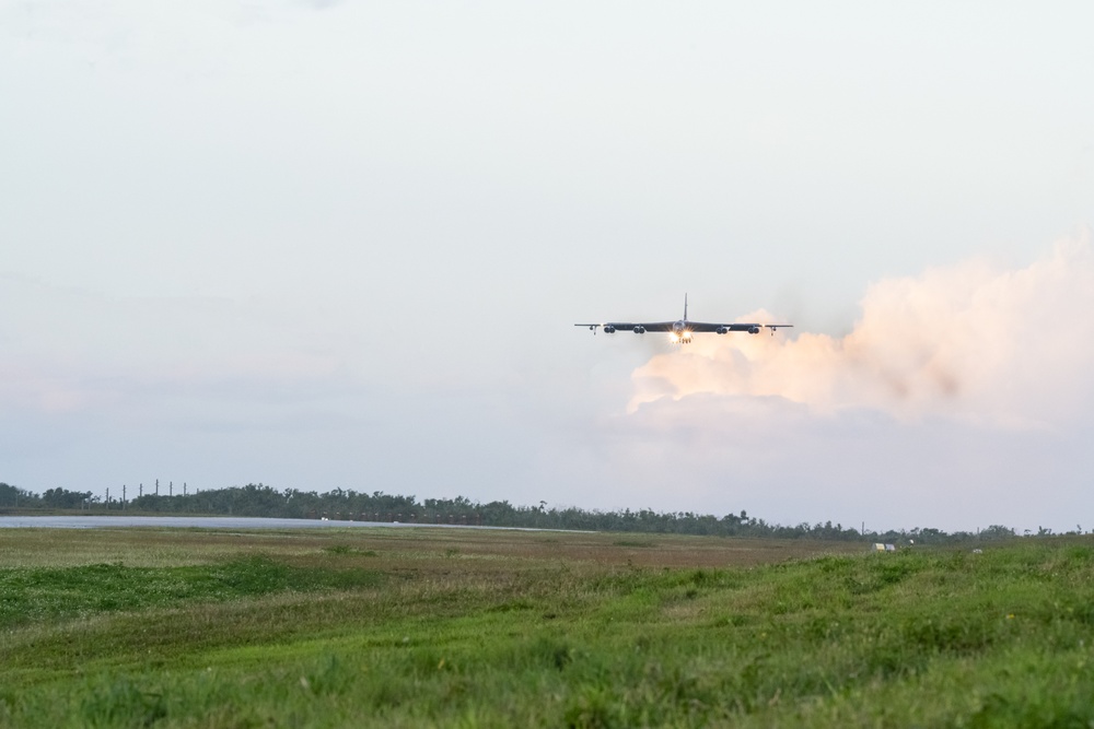 B-52 Supports PACAF Bomber Task Force Mission