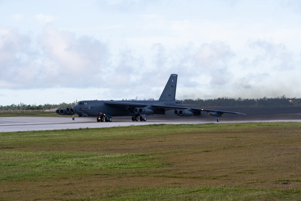 B-52 Supports PACAF Bomber Task Force Mission