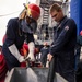 USS Philippine Sea Conduct Firefighting Drill