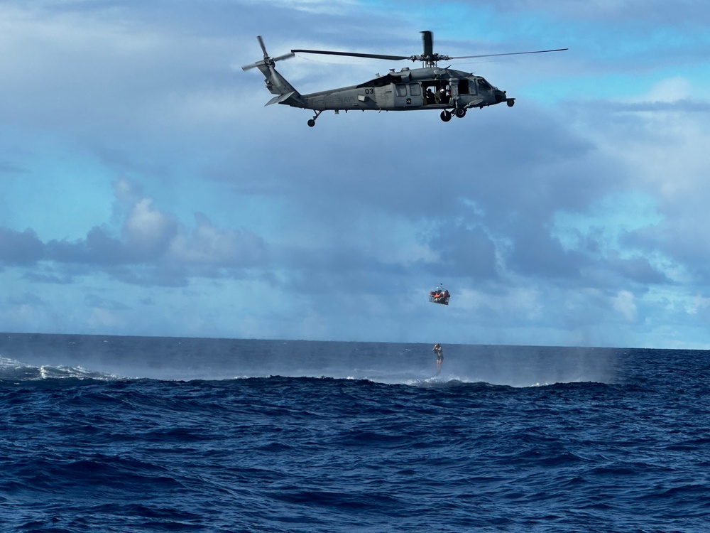 Joint responders conduct successful rescue of missing divers offshore of Guam