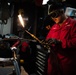 Welding and Watchstanding, Part of the Daily Operations aboard USS Carney (DDG 64)