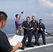 USS Mobile (LCS 26) Sailors Conduct Flight Deck Firefighting