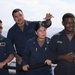 USS Mobile (LCS 26) Sailors Conduct Flight Deck Firefighting