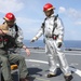 USS Mobile (LCS 26) Sailors Conduct Flight Deck Firefighting