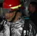 USS Mobile (LCS 26) Sailors Conduct Flight Deck Firefighting