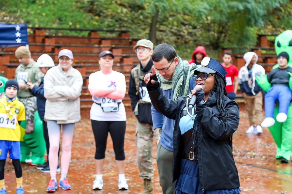 Sustainment Soldiers Host Spooky 5K Run