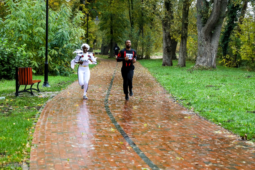 Sustainment Soldiers Host Spooky 5K Run