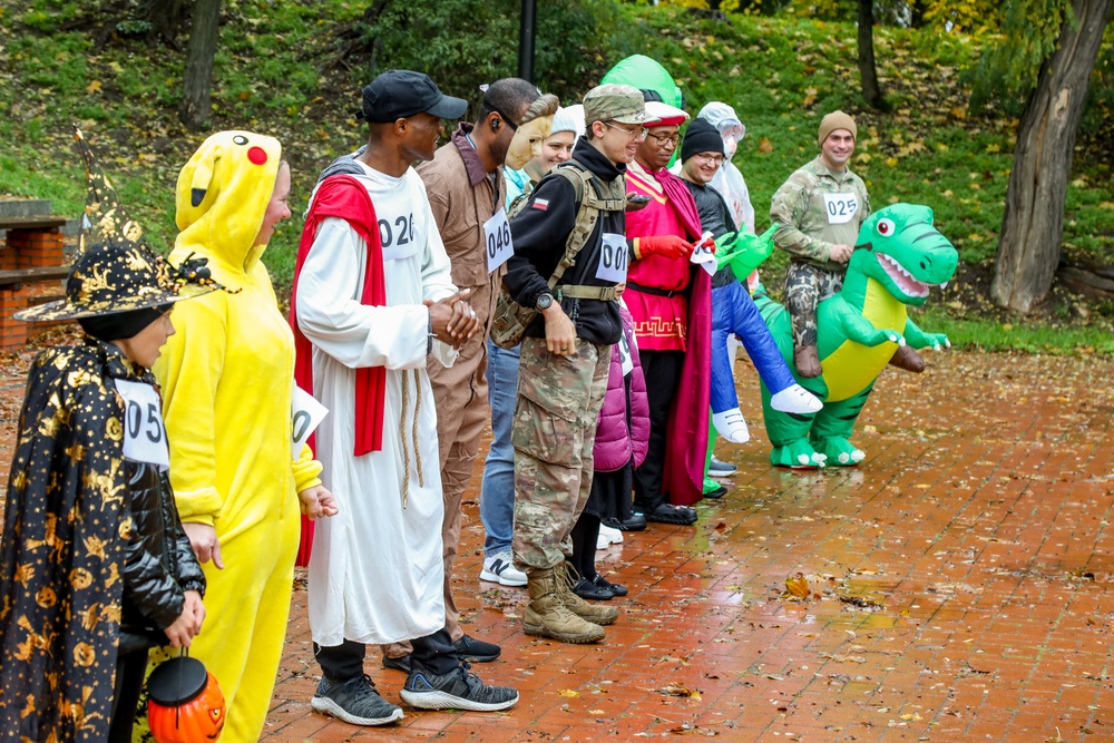 Sustainment Soldiers Host Spooky 5K Run