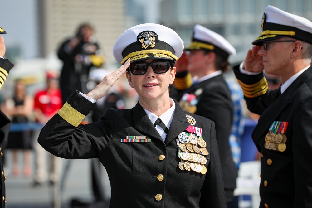 Rear Adm. Paula Dunn Retirement Ceremony