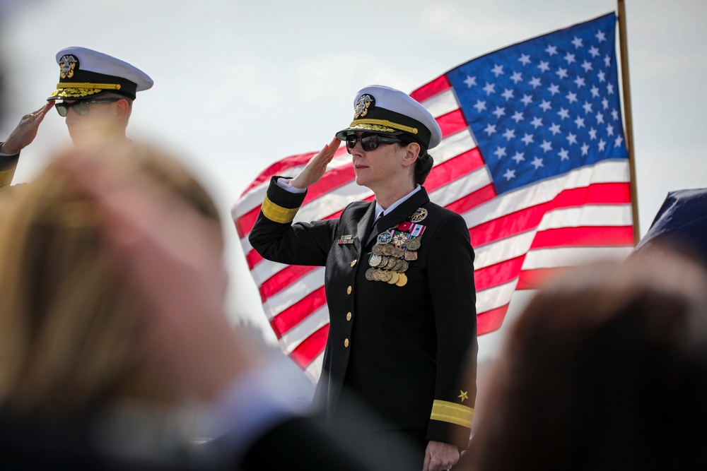 Rear Adm. Paula Dunn Retirement Ceremony