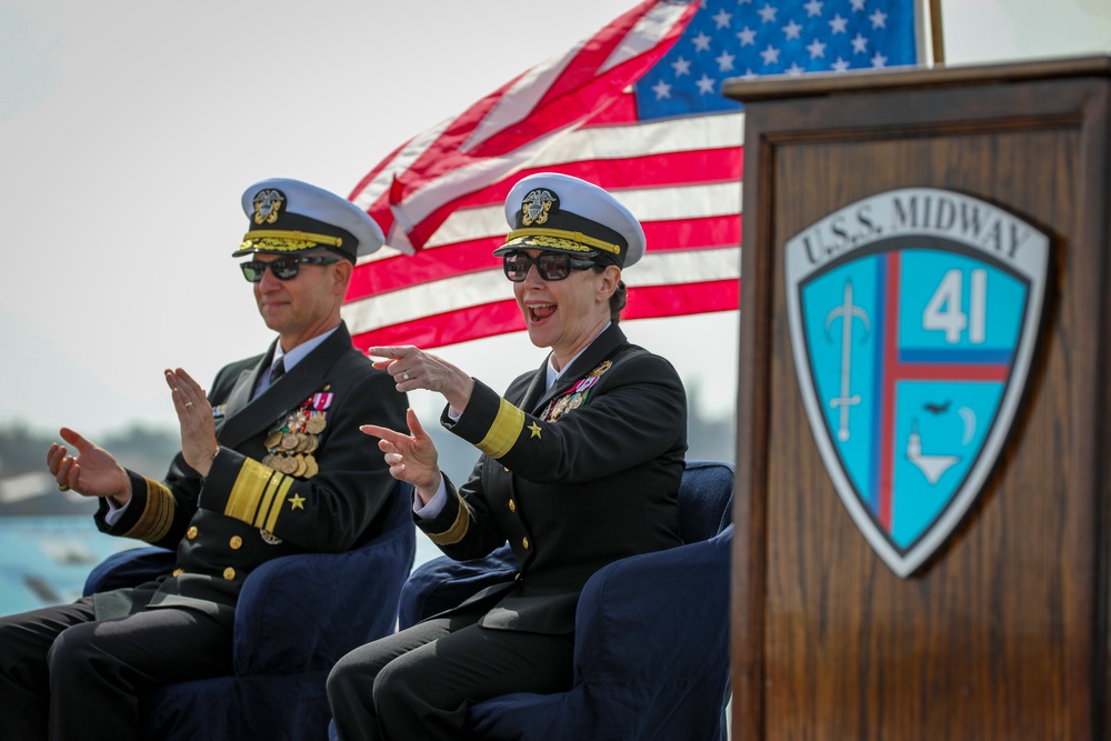 Rear Adm. Paula Dunn Retirement Ceremony