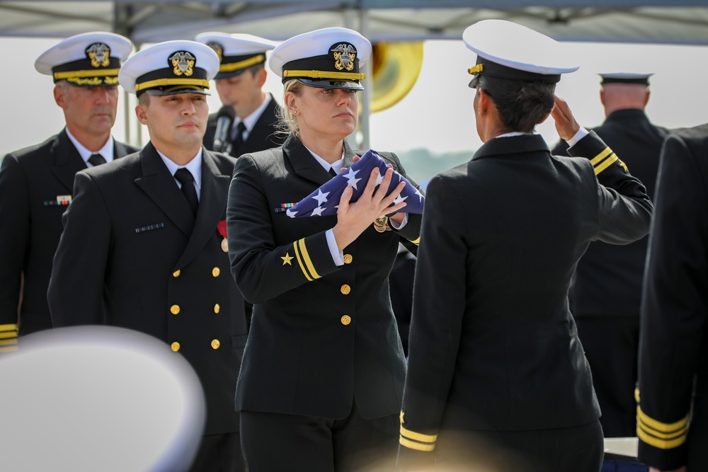 Rear Adm. Paula Dunn Retirement Ceremony