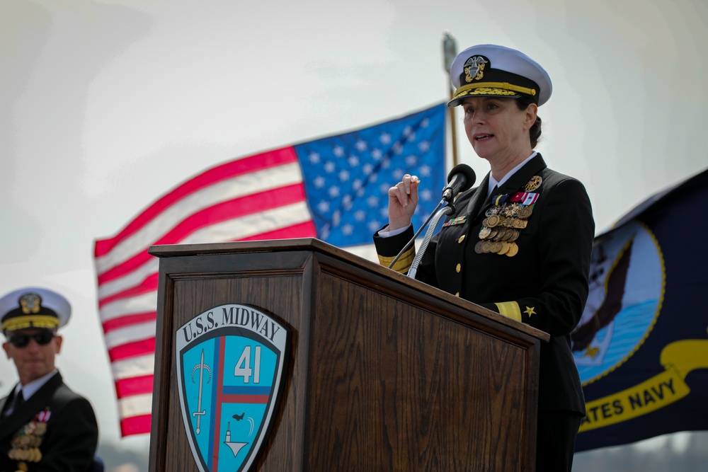 Rear Adm. Paula Dunn Retirement Ceremony