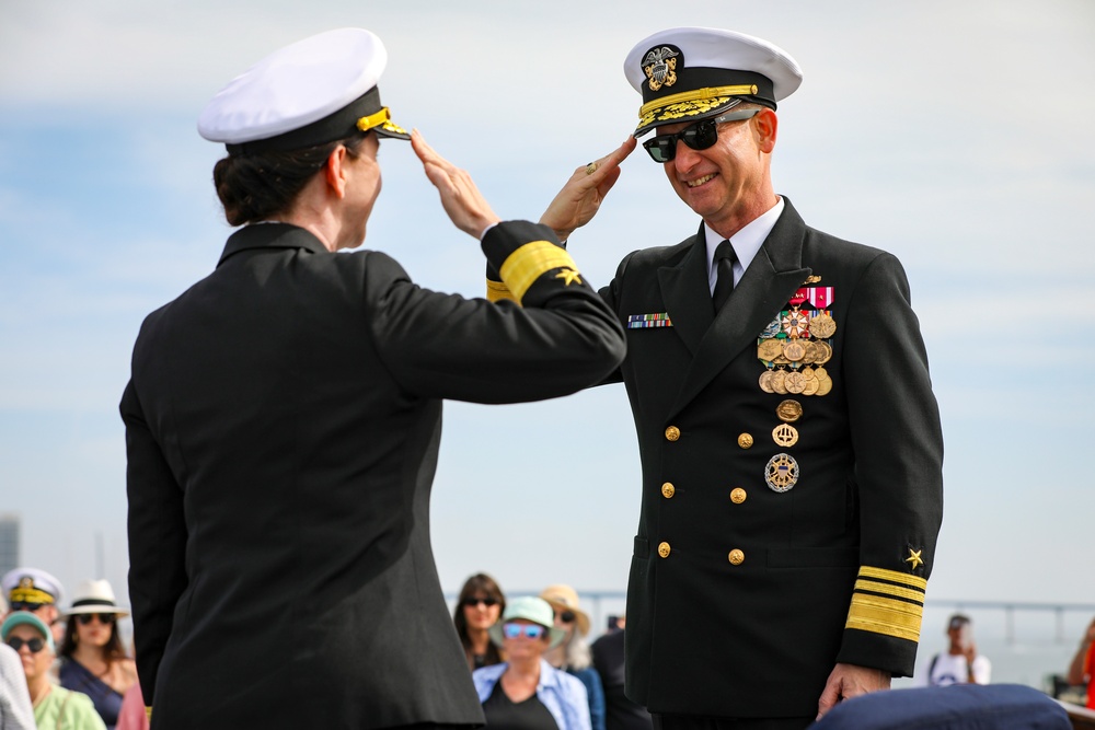 Rear Adm. Paula Dunn Retirement Ceremony