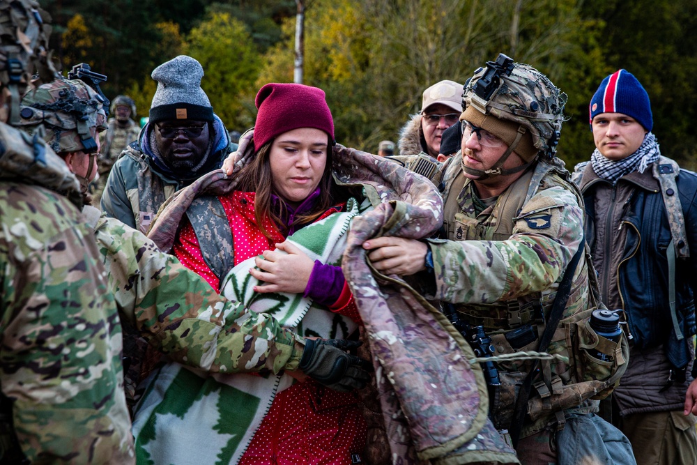 101st Airborne Soldier Provides Humanitarian Aid