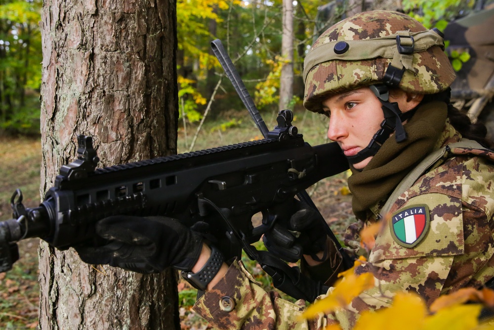 Italian Army at Combined Resolve 24-01