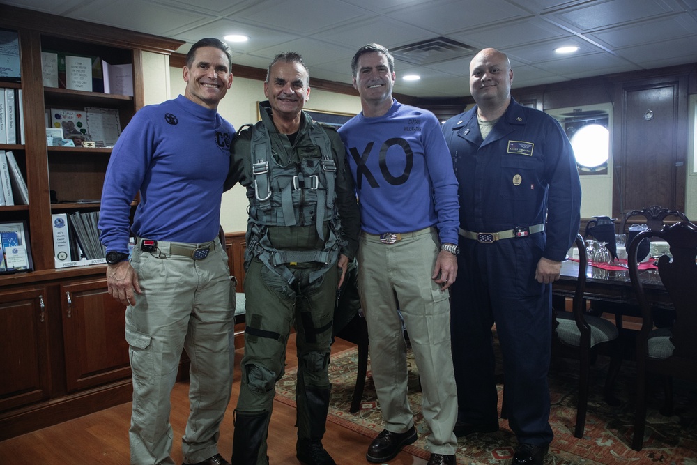 Deputy Supreme Allied Commander Transformation German Air Force Gen. Chris Badia Visits George Washington