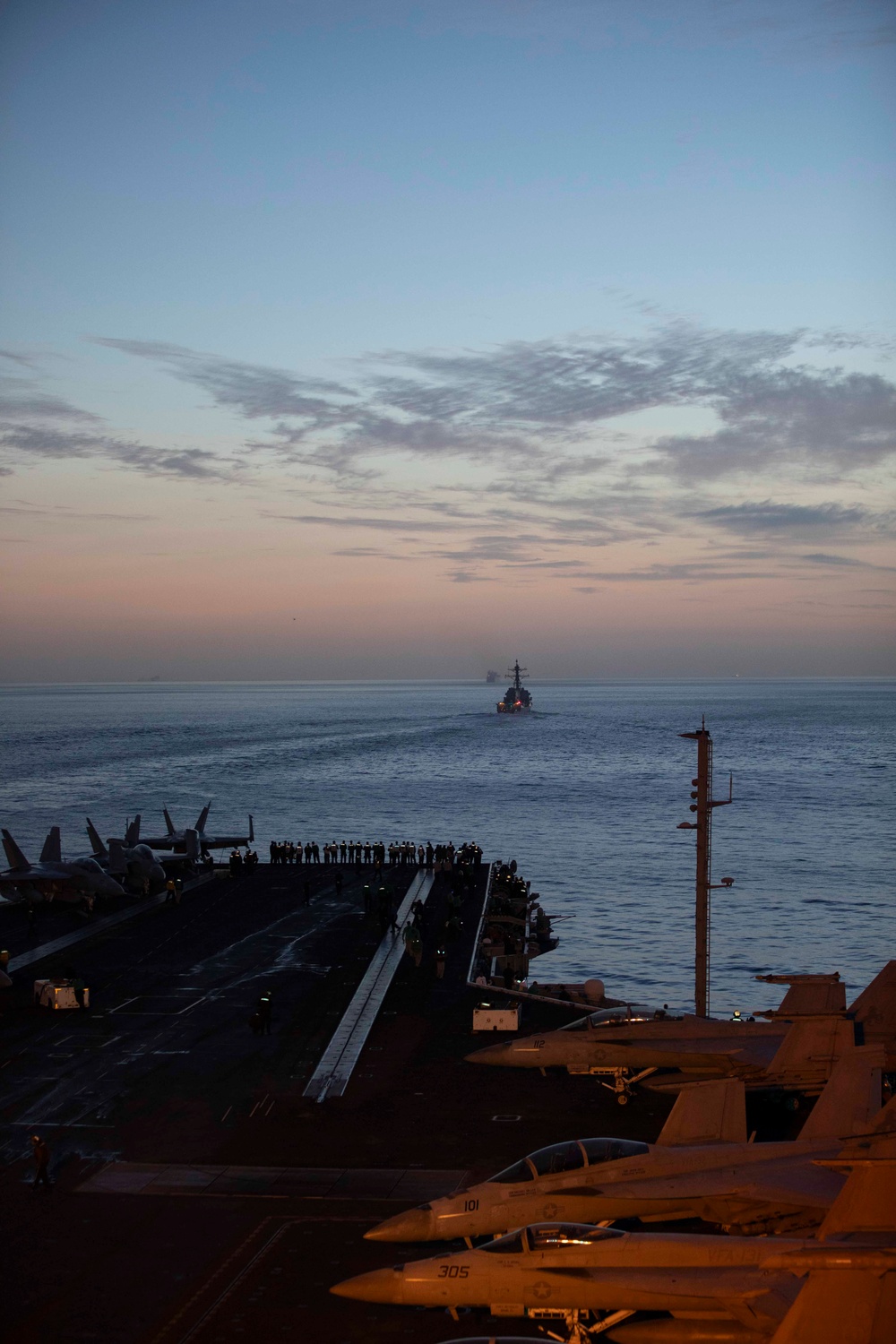 IKECSG Transits the Strait of Gibraltar in 6th Fleet Area of Operations