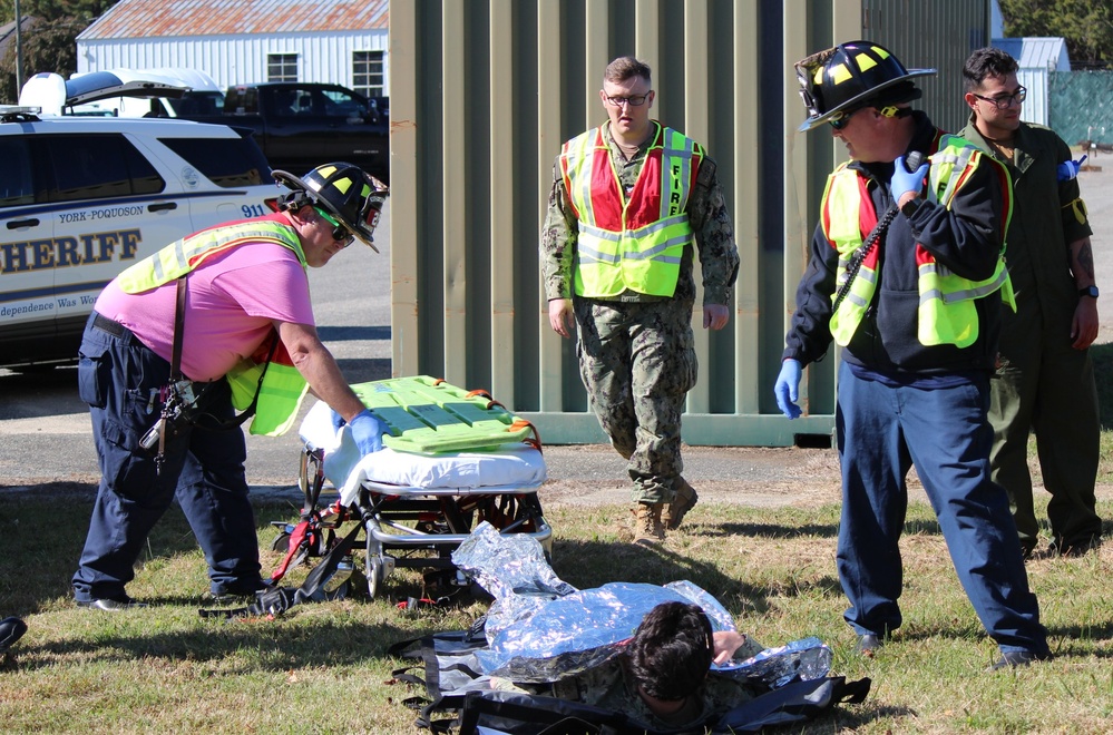 Naval Weapons Station Yorktown conducts annual Blue October exercise