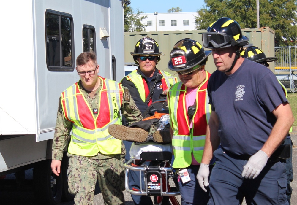 Naval Weapons Station Yorktown conducts annual Blue October exercise