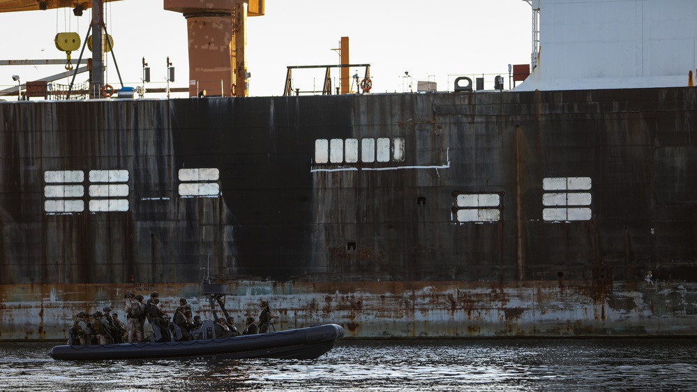 24th MEU Visit, Board, Search and Seizure Training