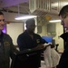 George Washington Executive Officer Works the Ship Store