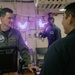 George Washington Executive Officer Works the Ship Store