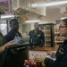 George Washington Executive Officer Works the Ship Store