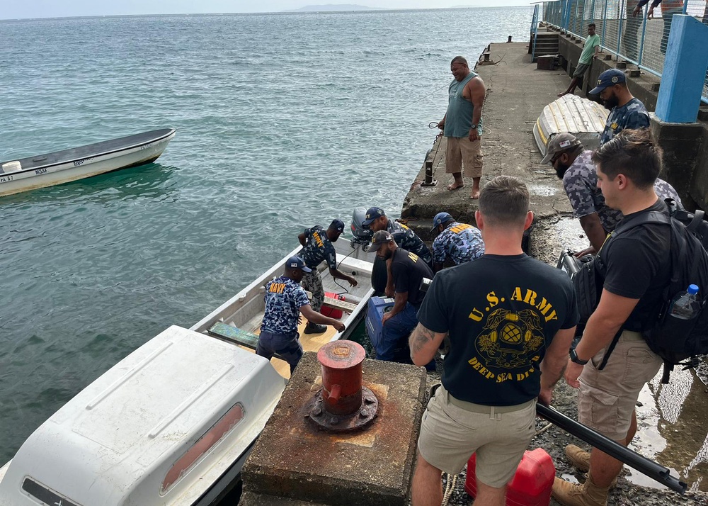 Pacific Partnership 2023: U.S. Army and Republic of Fiji Navy Conduct Hydrographic Survey