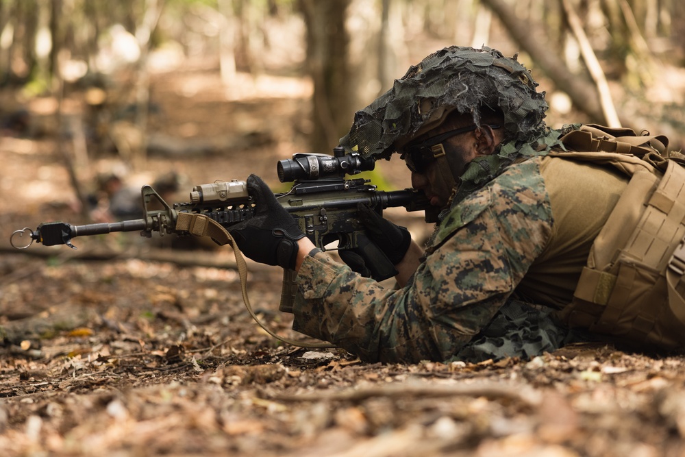 Resolute Dragon 23 | 2nd Marine Regiment Force-on-Force Training at Hijyudai