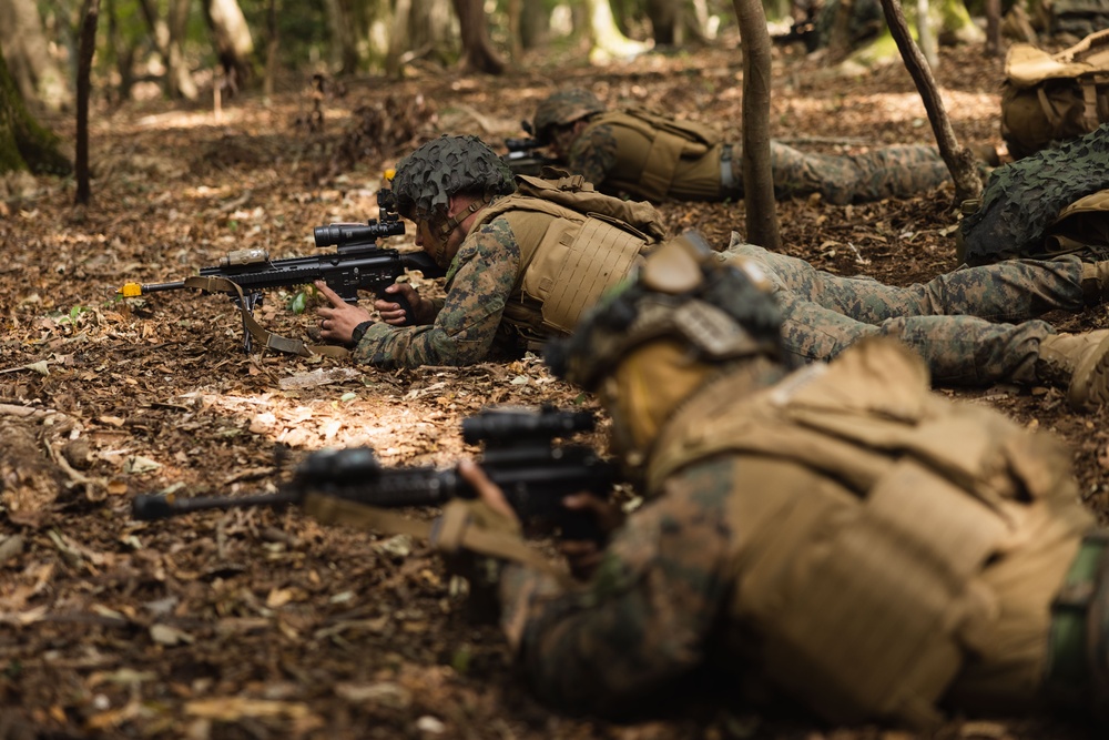 Resolute Dragon 23 | 2nd Marine Regiment Force-on-Force Training at Hijyudai