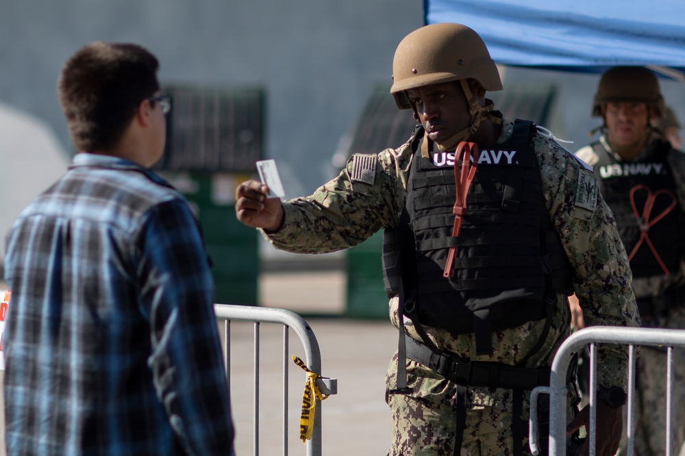 USS Tripoli Displays ATFP Proficiency During ATG Assessment