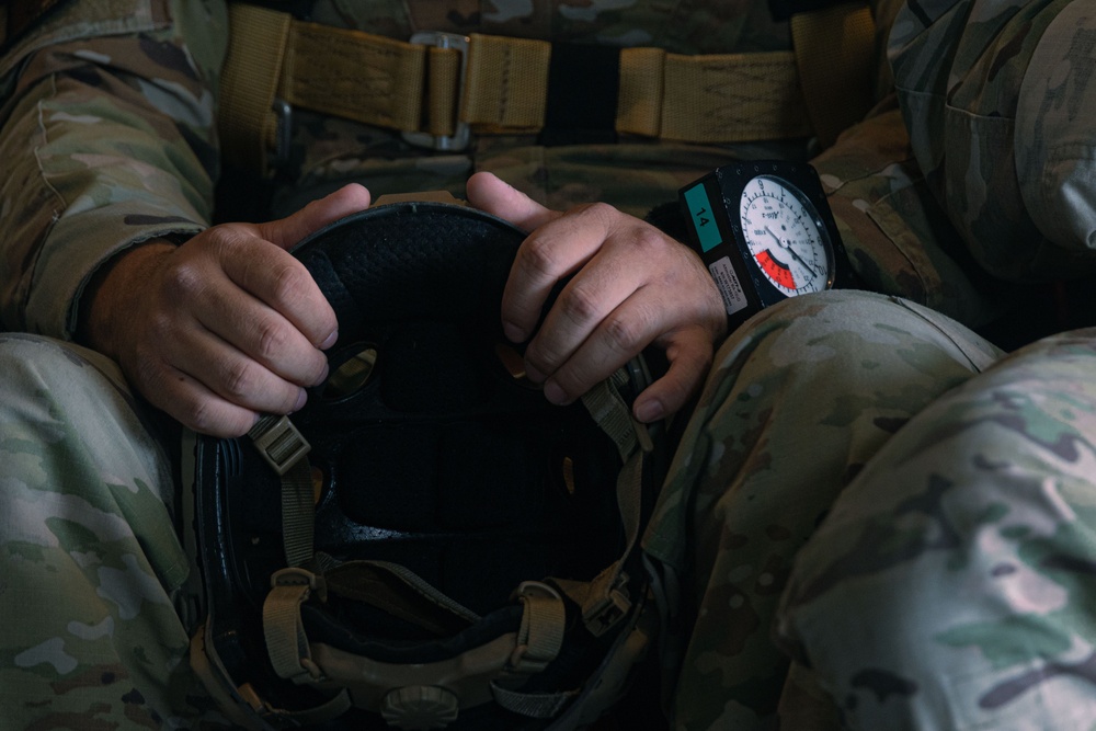 Free Fallin’: U.S. Marines, Special Operations Soldiers, Airmen conduct parachute operations