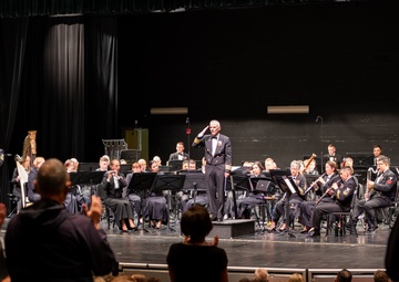 U.S. Navy Band performs spooktacular program at Kenmore Middle School