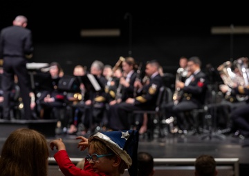 U.S. Navy Band performs spooktacular program at Kenmore Middle School