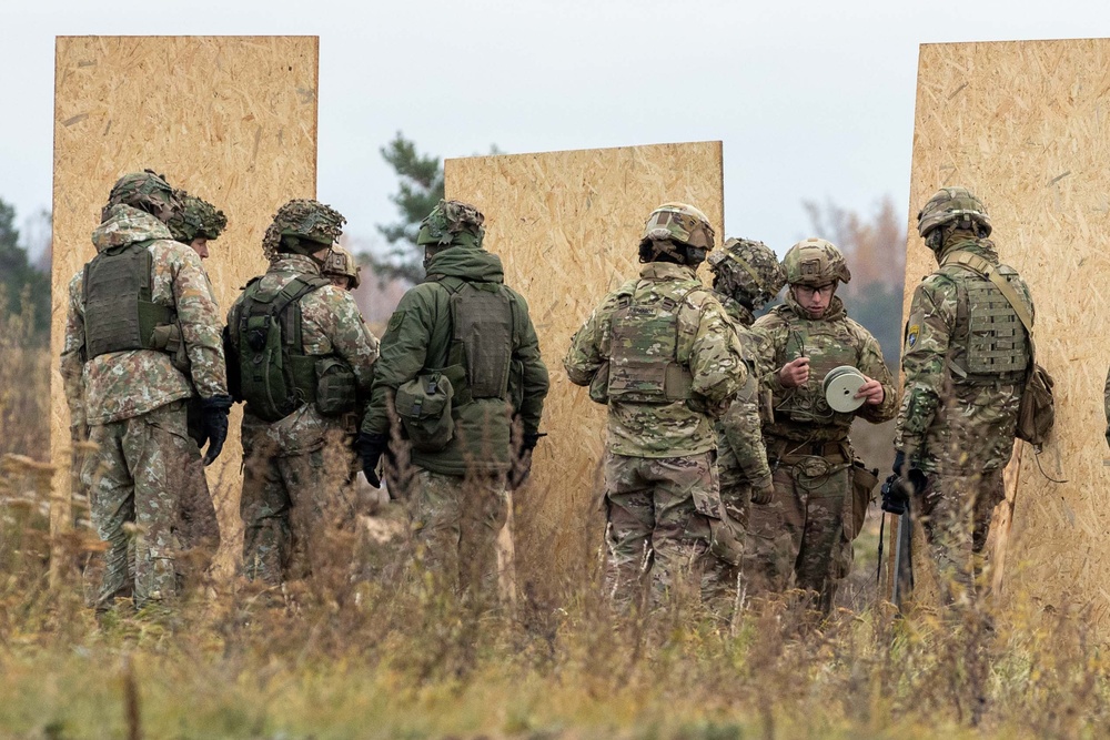 Task Force Marne engineers conduct exercise Verboom with NATO allies in Latvia