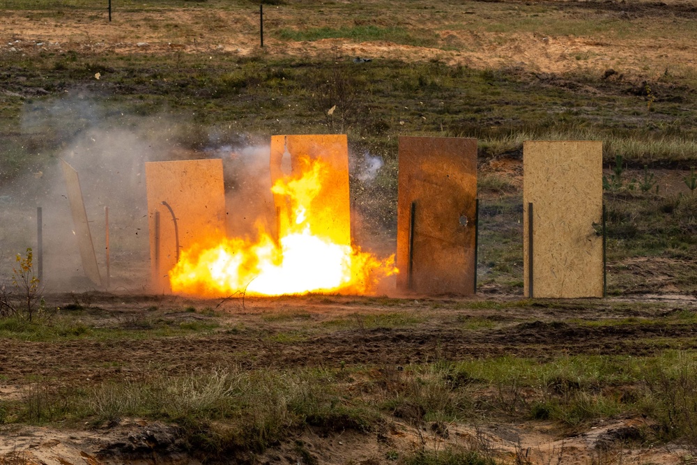 Task Force Marne engineers conduct exercise Verboom with NATO allies in Latvia